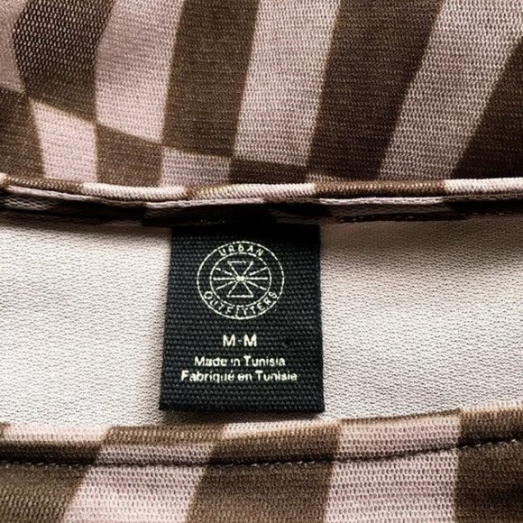 Urban Outfitters Brown Checkered Dress - Picture 8 of 8